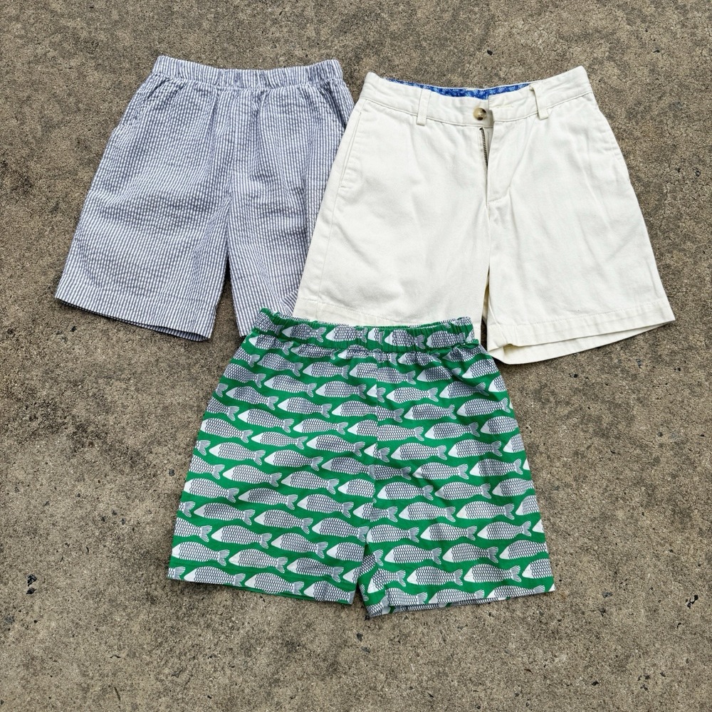 PLAY Lot Of Boutique Boys Size 5 6 Hannah Kate J Bailey Boys Fish Seersucker